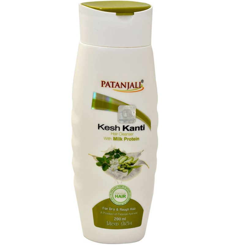 Patanjali Kesh Kanti Milk Protein Hair Cleanser Shampoo, 200ml